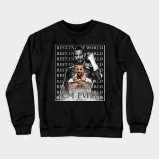 vintage best in the world Crewneck Sweatshirt